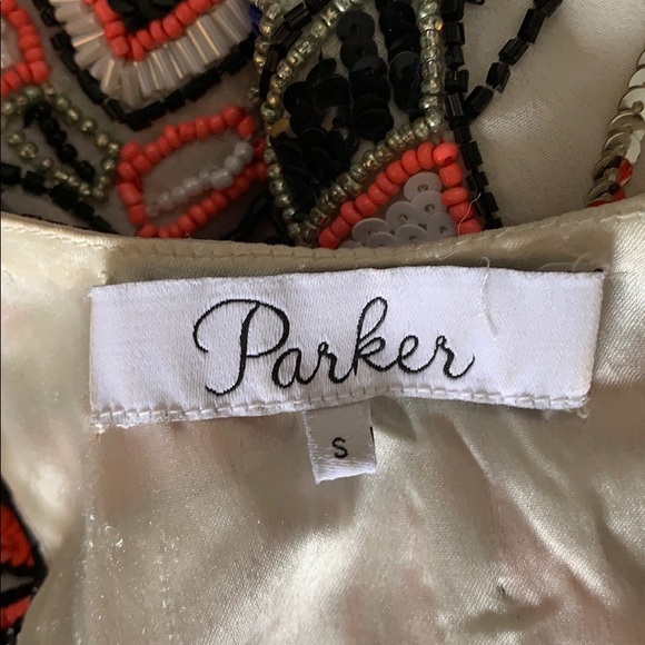 Parker Ramsey Sequin Dress Shock Pink Small $398 - Picture 8 of 8